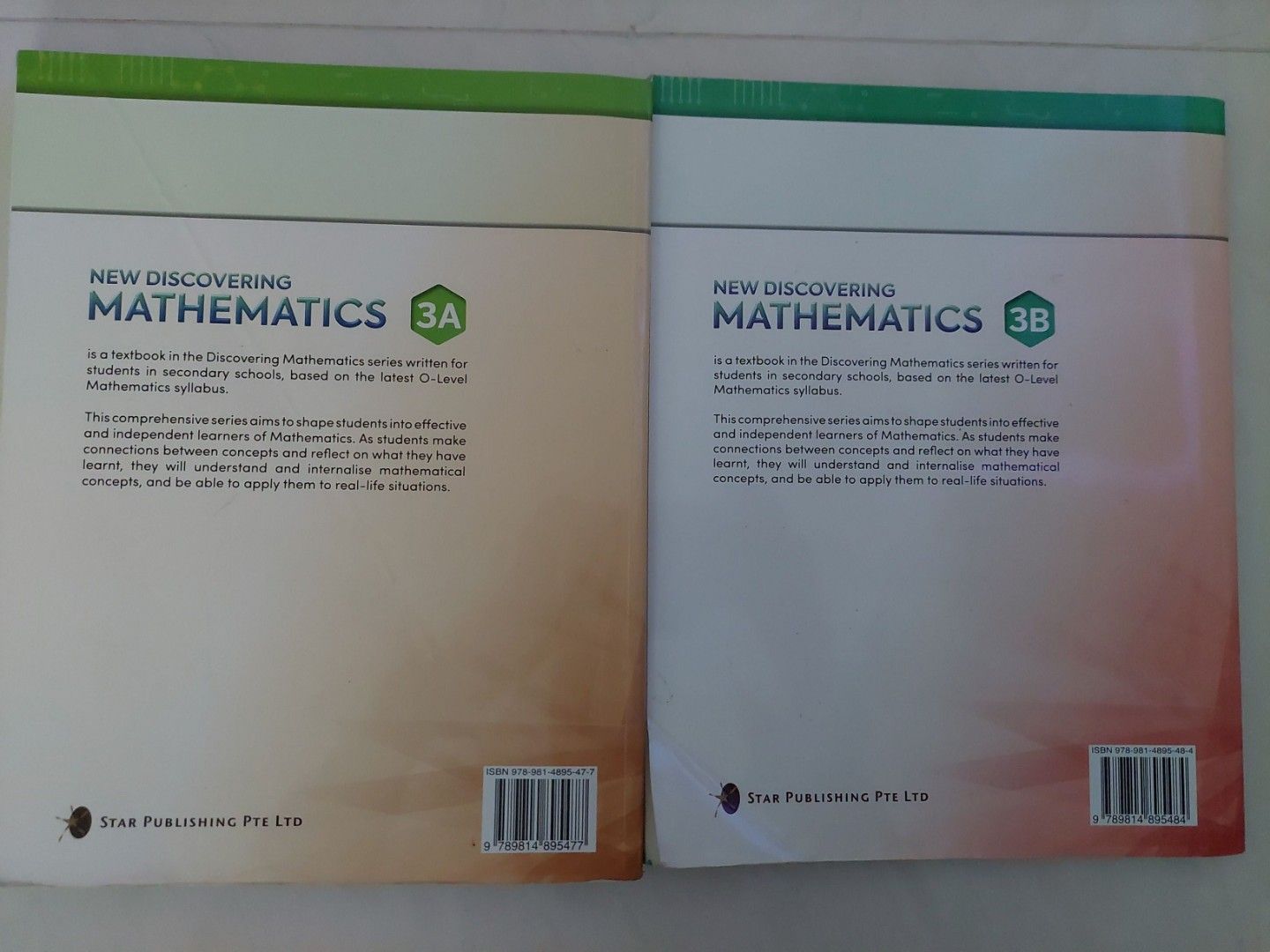 New Discovering Mathematics 3A & 3B, Hobbies & Toys, Books & Magazines ...