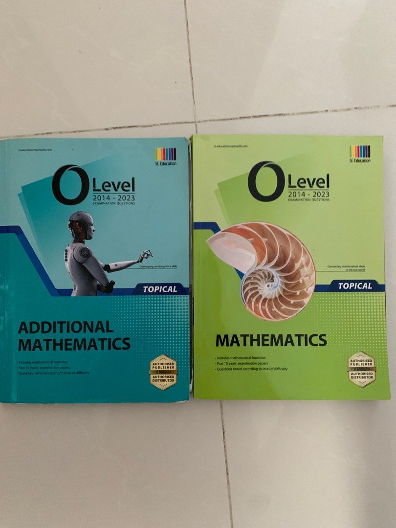 O Level Topical Math O Level Topical Mathematics & Additional Mathematics, Hobbies & Toys ...