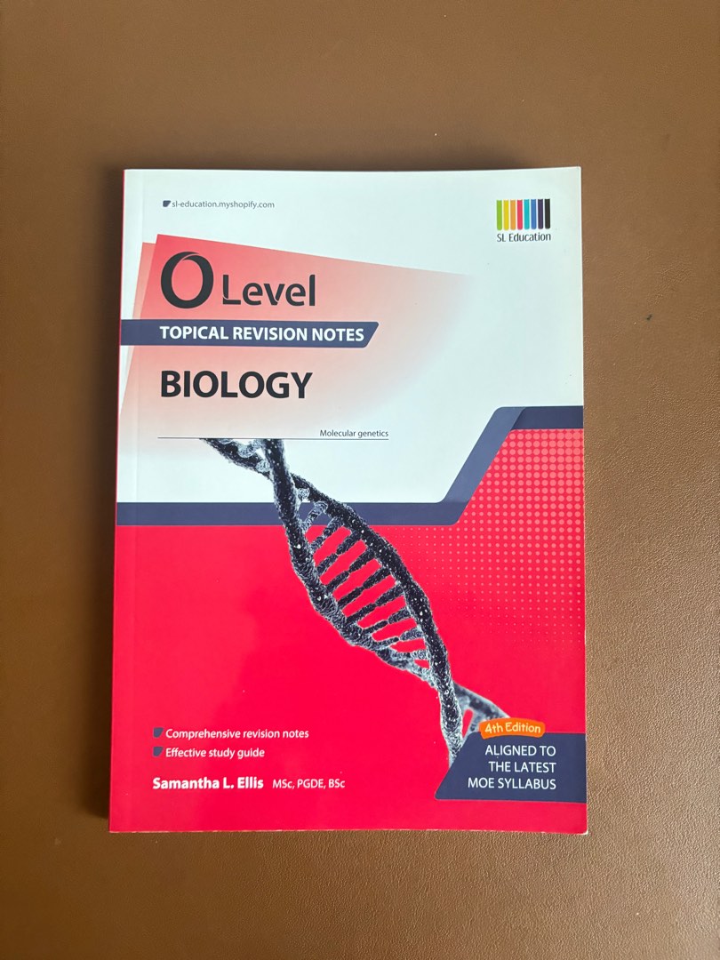 O Level Topical Revision Notes Biology 4th Edition, Hobbies & Toys ...