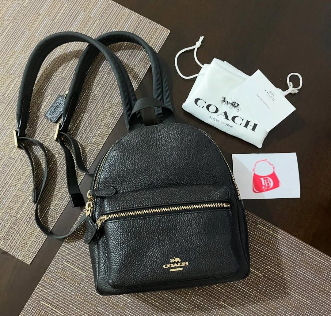 Original 💯 Coach Mini Backpack- Sobrang Pretty!♥️ (Category: Luxury Bags & Wallets) located in Calamba. Submitted by thedreambags.ph (Listing ID 1404363396, Image 1). Description: Like New no any flaw Guaranteed original money back .