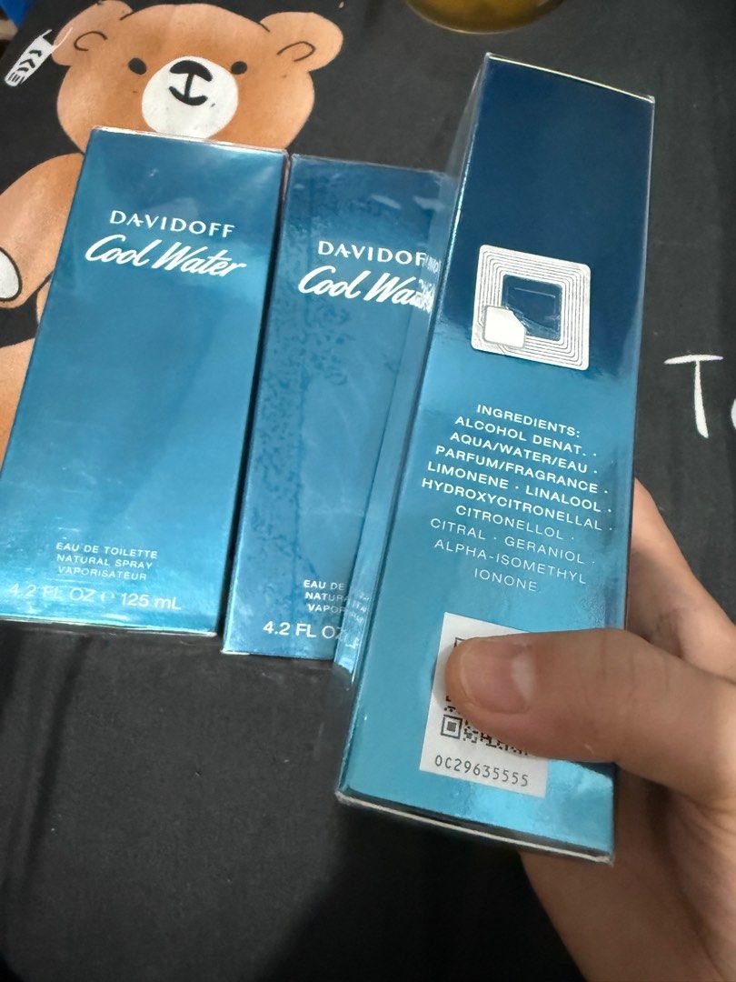 ORIGINAL Davidoff Cool Water Eau de Toilette 125ml (Category: Fragrance & Deodorants) located in Manila. Submitted by emjay20 (Listing ID 1404197547, Image 2). Description: I PERSONALLY BOUGHT THIS IN SYDNEY. so guaranteed 100% original . .