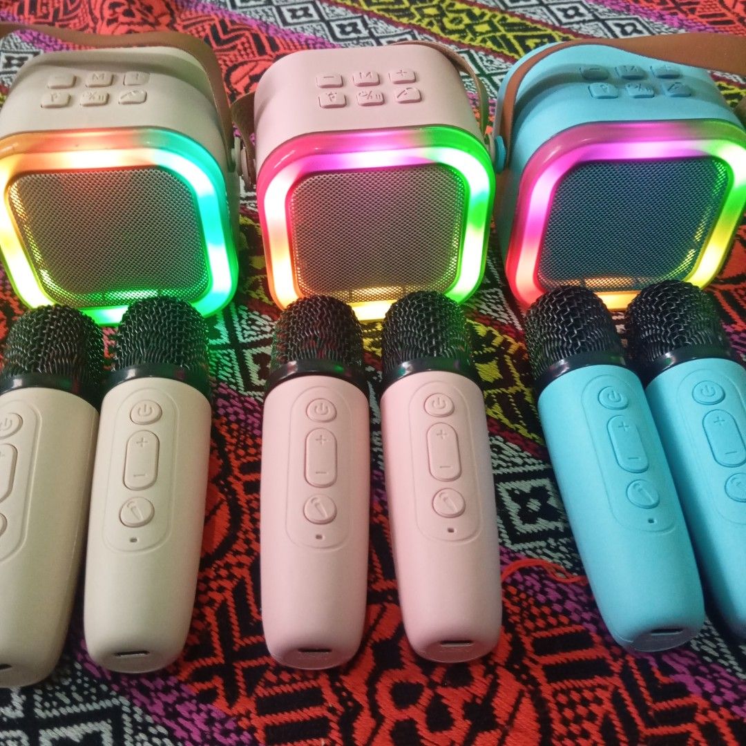 PORTABLE KARAOKE WITH 2MIC (Category: Soundbars, Speakers & Amplifiers) located in Paranaque City. Submitted by powerzone0517 (Listing ID 1404239915, Image 1). Description: .