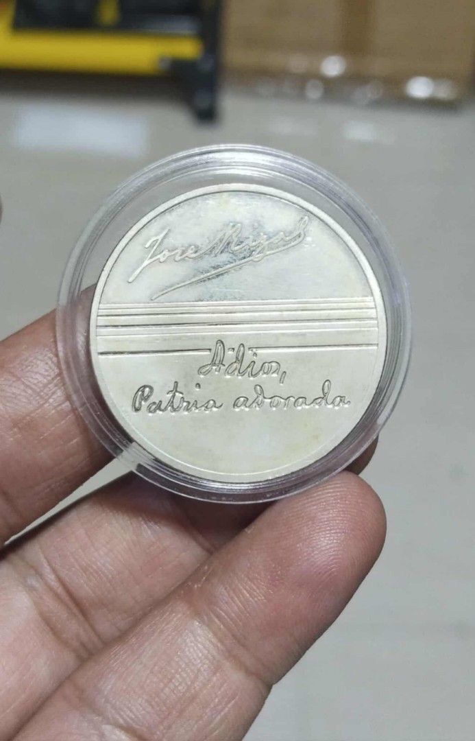 Rizal Medal (Category: Currency) located in Manila. Submitted by bjie2700446238 (Listing ID 1404361273, Image 2). Description: Hard to find.