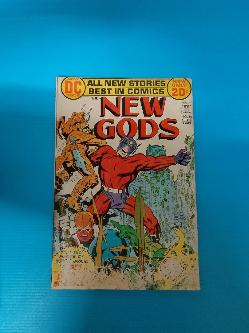 The New Gods #10 ( Jack Kirby - Cover Art ) DC BRONZE Age, Hobbies ...