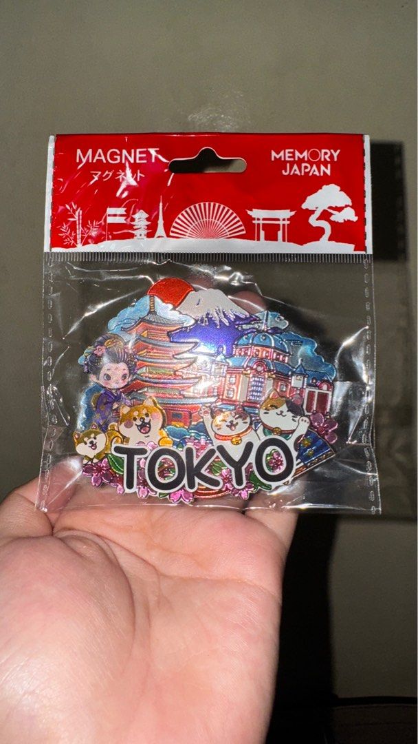 Tokyo Refrigerator Magnet Souvenir (Category: Vintage Collectibles) located in Angeles City. Submitted by emlcena (Listing ID 1404344370, Image 1). Description: Price: ₱150 + SF • Bought in Tokyo •Good for display! •Buyer will shoulder SF. •Payment first before shipping. •Strictly NO COD/COP. MOD: LBC / J&T MOP: GCash / BDO / BPI *I can only book a LalaMove for areas nearby Sampaloc, Manila beyond 6PM on weekdays..