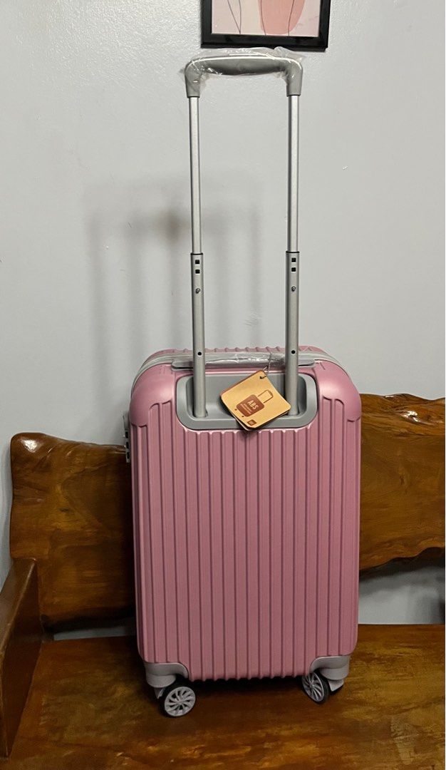 Travel Basic 20 inches luggage PINK (Category: Luggage) located in Manila. Submitted by danifortuna (Listing ID 1404300676, Image 3). Description: 20 inches Hard case Hand carry.
