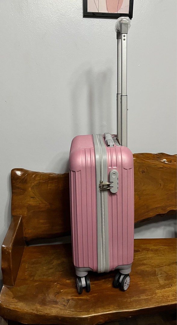 Travel Basic 20 inches luggage PINK (Category: Luggage) located in Manila. Submitted by danifortuna (Listing ID 1404300676, Image 2). Description: 20 inches Hard case Hand carry.