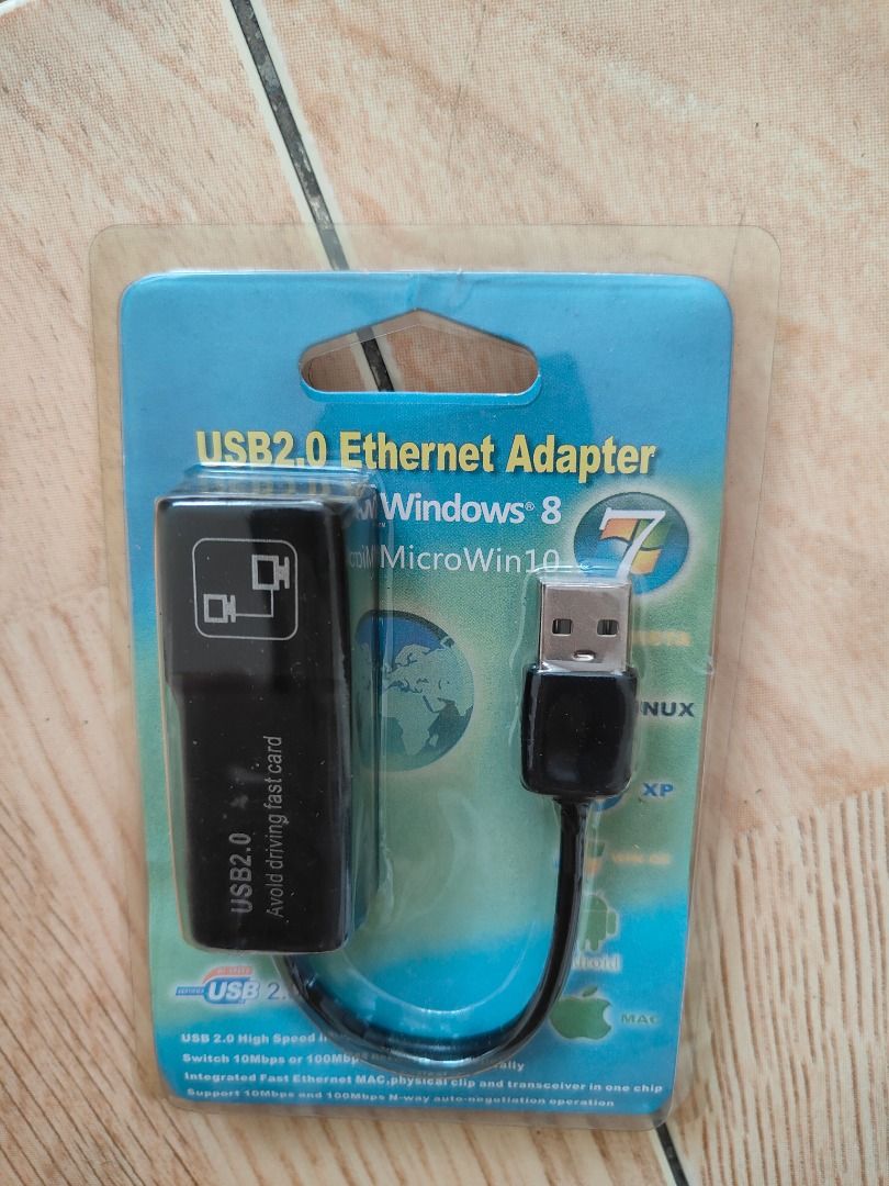 USB 2.0 Ethernet Adapter