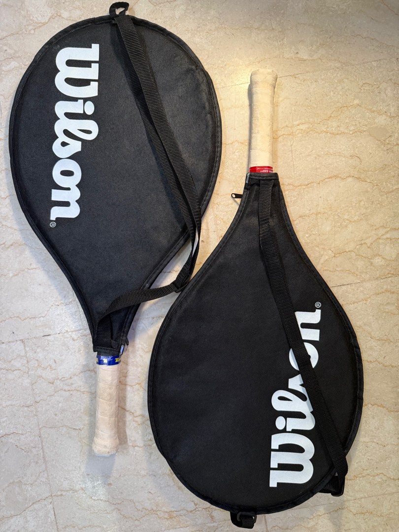 Wilson Tennis Rackets with Covers for children, Sports Equipment ...