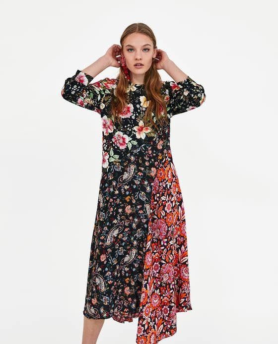 Zara Patchwork Floral Maxi Dress (Category: Dresses) located in Baguio. Submitted by asna_taku (Listing ID 1404218070, Image 1). Description: Zar@ Patchwork Floral Maxi Dress with front slit XS on tag best fits S-M ₱980.
