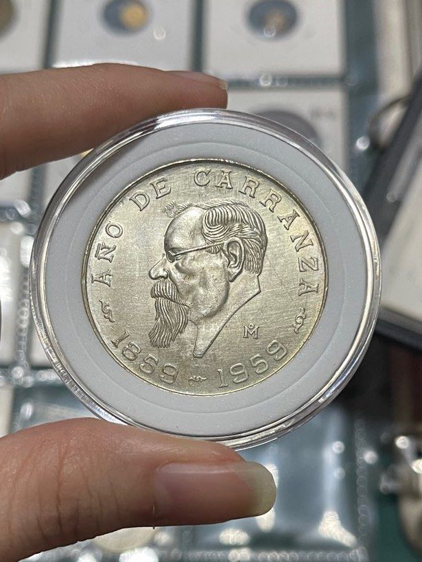 1959 5 Pesos Silver Coin (Category: Currency) located in Manila. Submitted by banene_poteto (Listing ID 1403292764, Image 1). Description: .