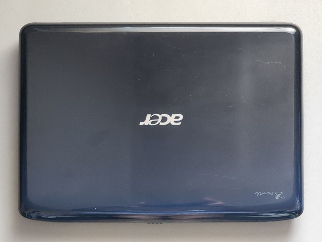 Acer Aspire 4730Z Laptop (Category: Laptops & Notebooks) located in Quezon City. Submitted by rtrdblk (Listing ID 1404518458, Image 2). Description: For sale: lightly used Acer Aspire 4730Z laptop. Intel Pentium T4200, 4GB RAM, 120GB SSD. Windows 10 Enterprise LTSC with digital license and MS Office Pro 2021. Very presentable with only a few hairline scratches on the top lid. Newly replaced battery, lasts for around 2 hours. Includes power adapte