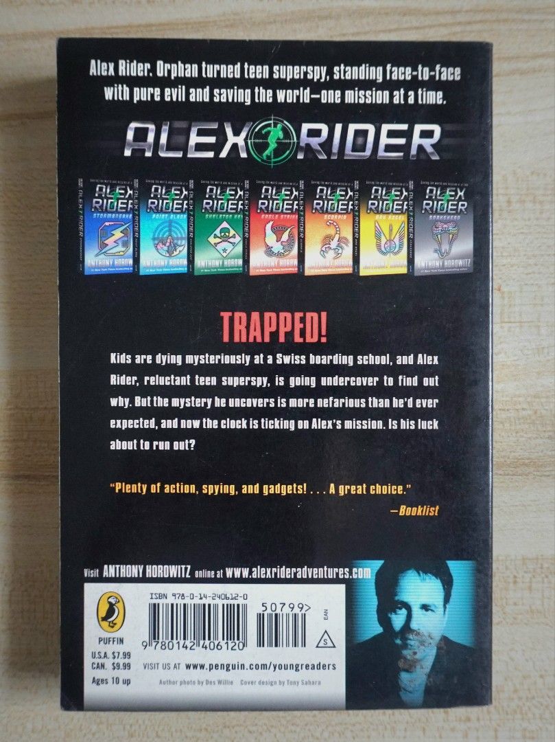 Alex Rider: Point Blank by Anthony Horowitz (Category: Storybooks) located in Bacoor. Submitted by sofymc (Listing ID 1404502696, Image 2). Description: 📖 Format: Paperback ✨ In very good condition, w/ slight tanning on pages only.