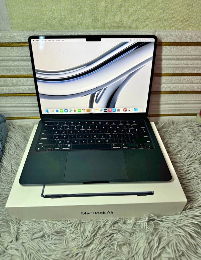 Apple MacBook Air m2 2022 8gb 256 (Category: Laptops & Notebooks) located in San Juan City. Submitted by Karl_Mathew (Listing ID 1404428413, Image 1). Description: MACBOOK AIR M2 CHIP 13-INCH 2022 Midnight Blue 8GB/256GB Inclusion: ▪️Unit ▪️Orig Charger ▪️Complete With Box FOR SALE MacBook Air M2 Chip 13-Inch 2022 ▪️8GB Ram Memory ▪️256GB SSD Storage ▪️100% Battery Health ▪️macOS Sequioa ▪️No issues ▪️All Working .