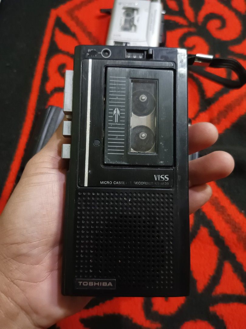 Assorted defective vintage voice recorders (Category: Portable Music Players) located in Quezon City. Submitted by markgolveo (Listing ID 1404391196, Image 3). Description: Assorted defective vintage voice recorders defectives for parts out or repairs for props.