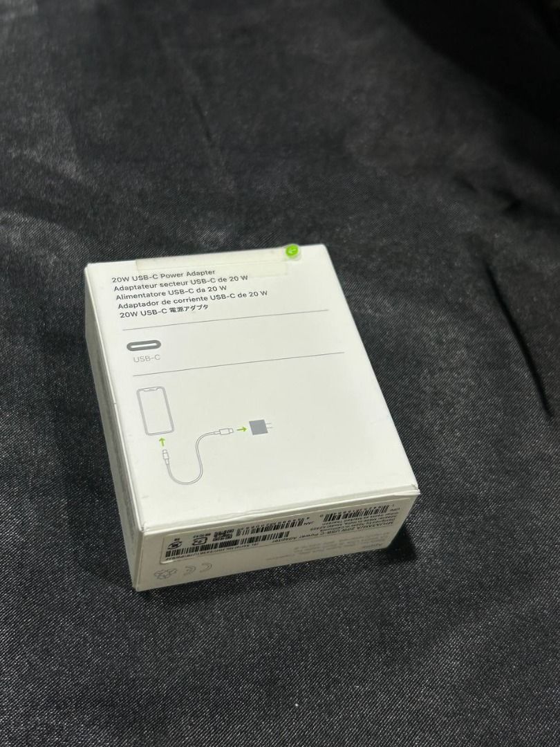 Authentic Apple Power Adapter 20W (Original) (Category: Cables & Adaptors) located in Cavite. Submitted by jahmyk888 (Listing ID 1404566540, Image 3). Description: Brand New Apple 20W Power Adapter (ORIGINAL) Guaranteed Original – or Money Back if proven fake Limited stocks only ₱849 Pesos Only! ₱1190 SRP @Power Mac Same-day delivery – Metro Manila, Cavite & nearby areas via Lalamove Cash on Delivery available Meetup within nearby areas also poss