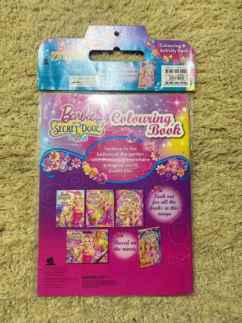 Barbie Coloring Book and Activity Pad (Category: Children's Books) located in Quezon City. Submitted by ghieshopppps (Listing ID 1404456587, Image 2). Description: 📰 Actual Product Posted ✅ Original and in good condition ✅ Quality products at reasonable prices 🚫 No cancellations – please place sure orders only. 📸 Please Review the Photos Carefully We make sure to show all details — good and not-so-good — so you can see any noticeable flaws bef