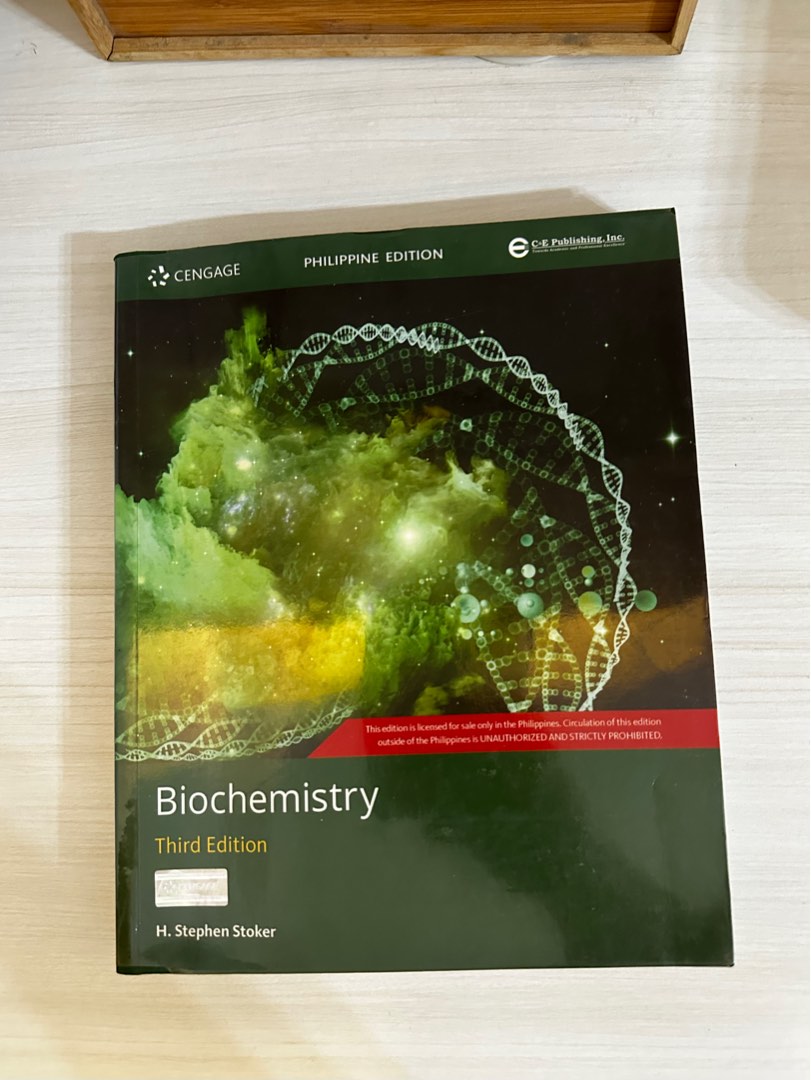 Biochemistry Third Edition - H. Stephen Stoker, Hobbies & Toys, Books ...