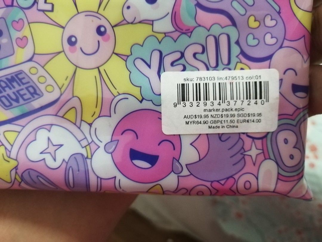 Birthday gift christmas gift Smiggle Scented Markers - 12 Pack (Category: Stationery & School Supplies) located in Singapore. Submitted by pat63461 (Listing ID 1404467201, Image 3). Description: Can meet at other mrt stations too. Moving out so selling. .
