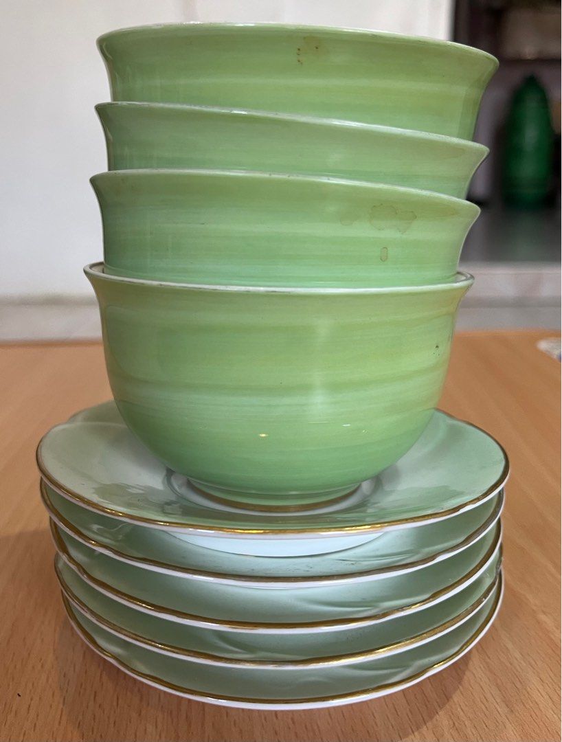 Cake plate + soup bowl (Category: Dinnerware & Cutlery) located in San Fernando. Submitted by japansurpluselyu (Listing ID 1404564256, Image 3). Description: .