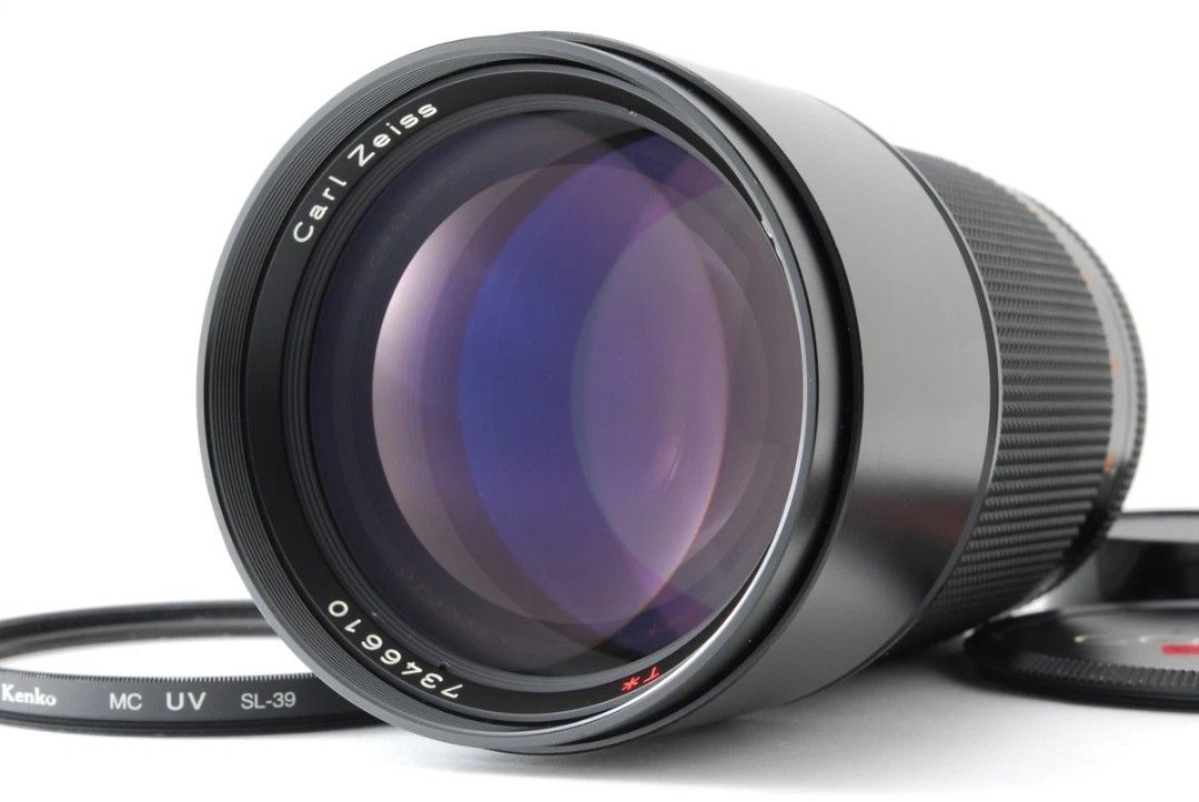 Contax Carl Zeiss Sonnar T* 180mm f2.8 MMJ with Leica M adapter