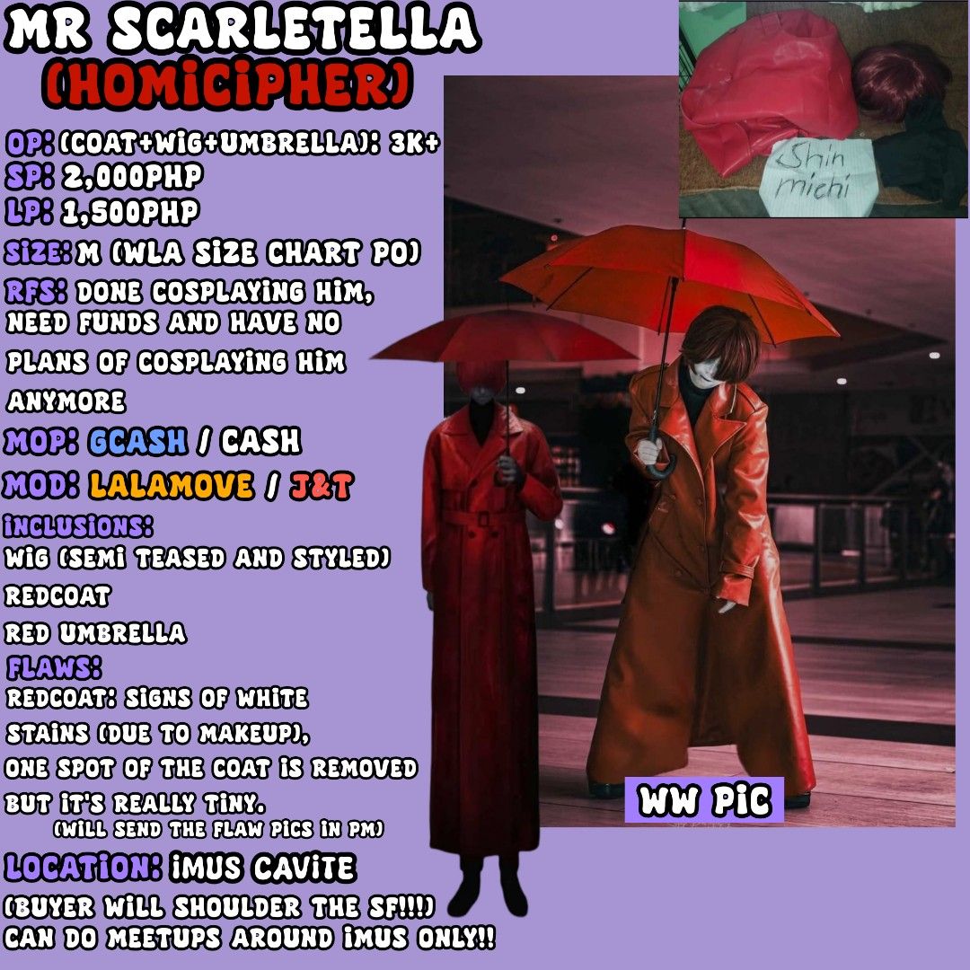 Cosplays for sale!/for trade! (Category: Sets & Coordinates) located in Manila. Submitted by sh1nmich1 (Listing ID 1404510577, Image 1). Description: RUSH FT/FS cosplays! Buy nyo na guyss (Open to trade/Installments!) But u can offer any other cos for trade that i might be interested in! Prio trade: Ouran Highschool host club cosplay IF BOUGHT ALL COSPLAYS!: 2k Pm me ONLY if you're a sure buyer/trader!!.