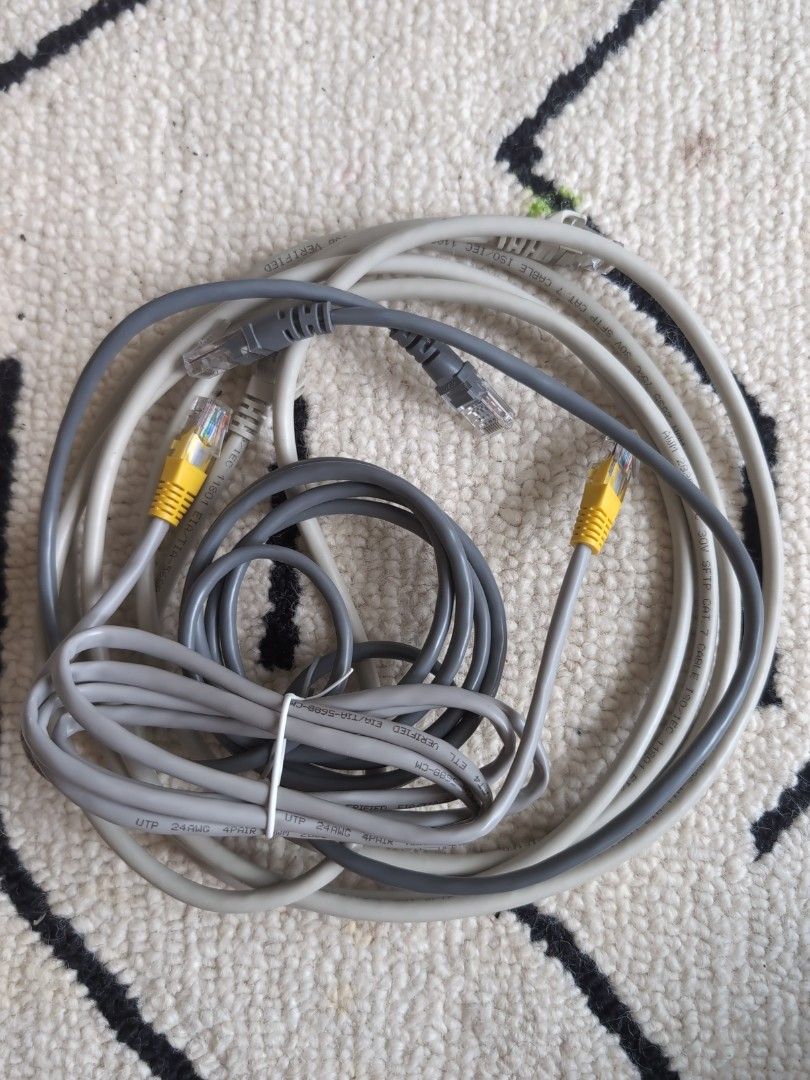 Ethernet Cables - Grey