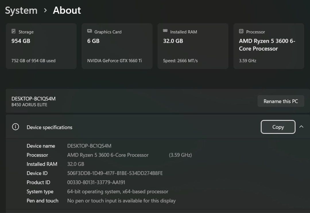Gaming PC (USED)
