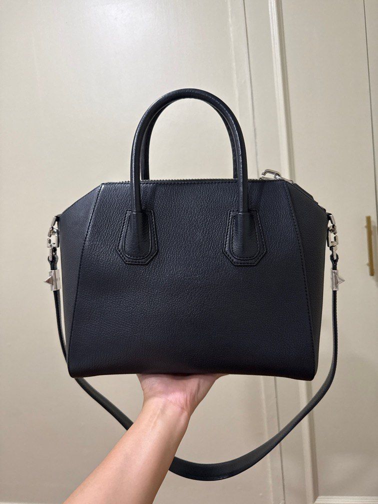 Givenchy Antigona Small black (Category: Luxury Bags & Wallets) located in Manila. Submitted by style.chambers (Listing ID 1404490556, Image 2). Description: My fave bag when I attend court hearings and other meetings Very “silent” and not “in your face” kinda bag With dust baggg.