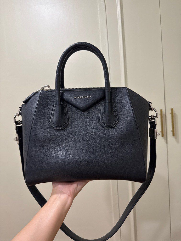 Givenchy Antigona Small black (Category: Luxury Bags & Wallets) located in Manila. Submitted by style.chambers (Listing ID 1404490556, Image 1). Description: My fave bag when I attend court hearings and other meetings Very “silent” and not “in your face” kinda bag With dust baggg.