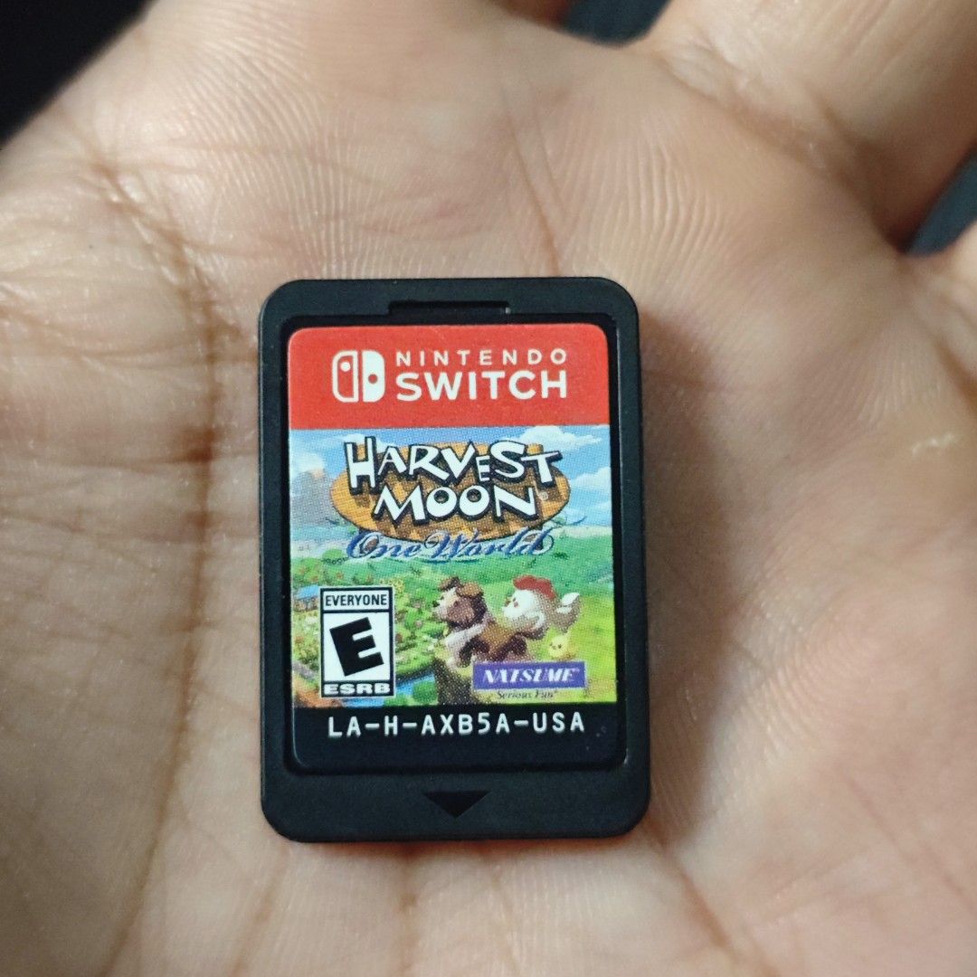 Harvest Moon One World Switch Game (Category: Nintendo) located in Quezon City. Submitted by shopme_gadget30 (Listing ID 1404401912, Image 1). Description: kindly read the details first for sale fixed price good Condition tested and working game card only compatible to Nintendo switch usa region Shoopppppeee —,✅ can check out pm for the linnnkkk (If shoopppee check out, price is higher because of shooppppeee deduction qc area meet up: sm north sh
