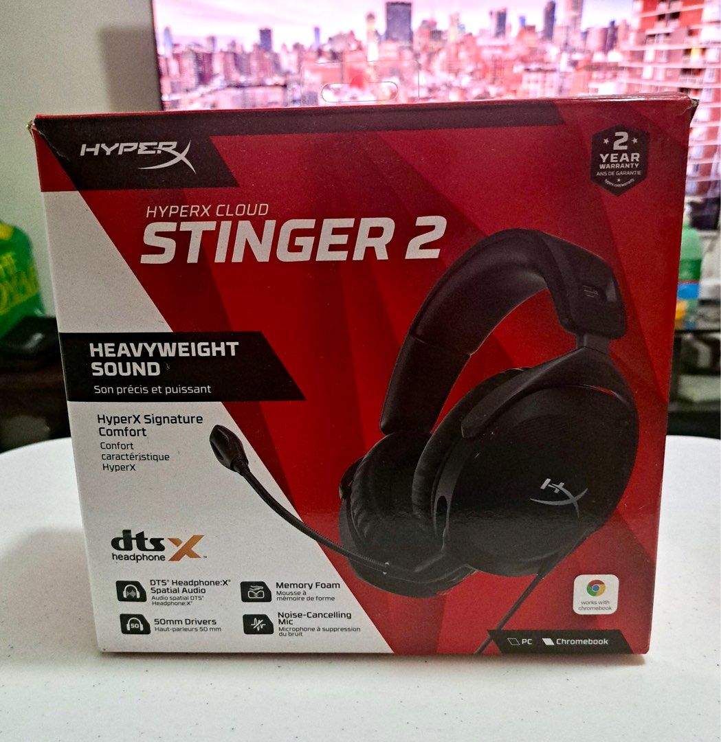 HyperX Cloud Stinger 2 (519T1AA) (Category: Headphones & Headsets) located in Caloocan City. Submitted by declutter_joy (Listing ID 1404386662, Image 1). Description: HyperX Cloud Stinger 2 Bought it for PHP 2,333 Selling for PHP 1700 Like new!! Minsan lang ginagamit. PLUS SF .