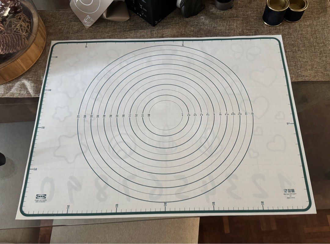IKEA Baking Mat with Measurement Guides (Category: Bakeware) located in San Juan City. Submitted by sageberries (Listing ID 1404407763, Image 1). Description: .