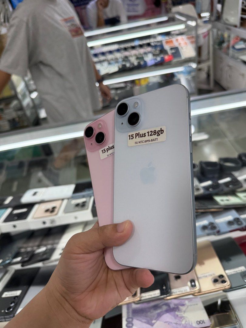 Iphone 15 Plus 128gb 89% batt FU NTC (Category: iPhone 15 Series) located in San Juan City. Submitted by keannagadgetph (Listing ID 1404552088, Image 3). Description: Available Units for today's POST! Iphone 15+ / 128gb / FU / NTC / 89% BATT - good condition - 97% Makinis - good battery - no issue / repair - Any colors available ~ Accepting SWAP / TRADE IN / INSTALLMENT / BINTA UNIT ~ CASH ON DELIVERY METRO MANILA / LBC PAYMENT FIRST ~ Store loca
