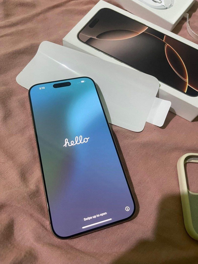 Iphone 16 promax 256gb (Category: iPhone 16 Series) located in Manila. Submitted by tjescanilla0308 (Listing ID 1404477476, Image 1). Description: For sale 16promax 256gb FU. With box same imei & case. 100% batt health. No issue. Need funds asap.