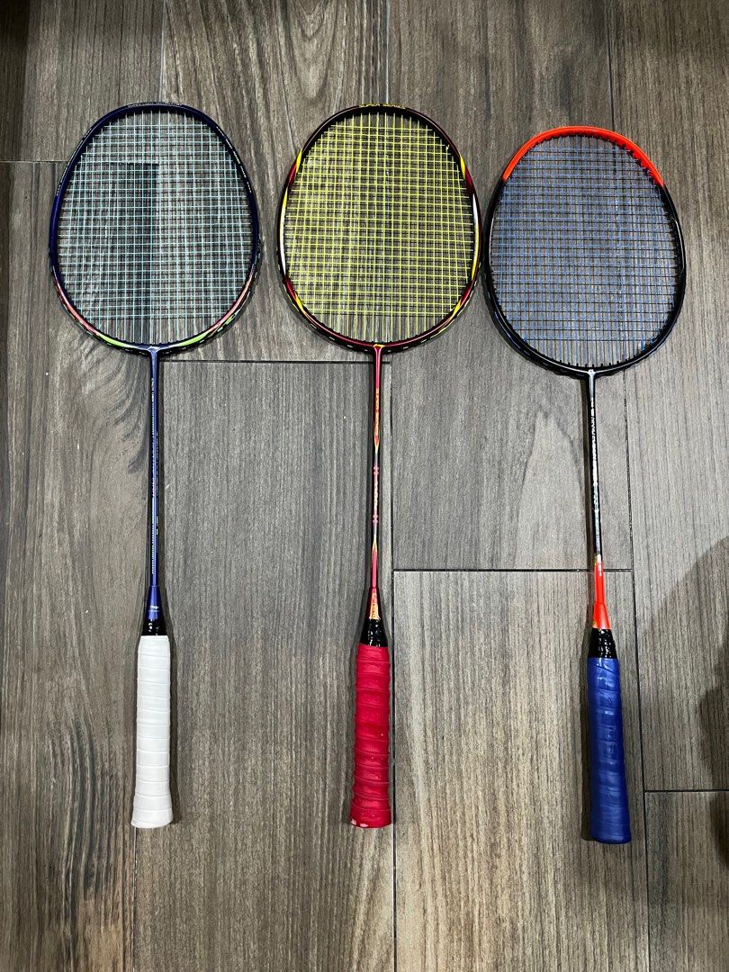 Lining All Rackets Li-Ning, Apacs Badminton Rackets - Used, Sports Equipment, Sports ...
