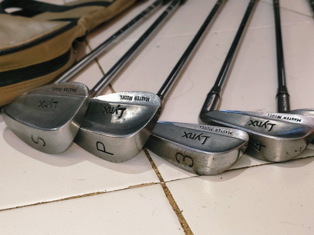 Lynx Master Model Golf Club Set (Category: Golf) located in Manila. Submitted by babz30261 (Listing ID 1404509561, Image 2). Description: LYNX MASTER MODEL SP3456789 SETTTT GOOD QUALITY CONDITION 3000 ONLY WITH BAGGG .
