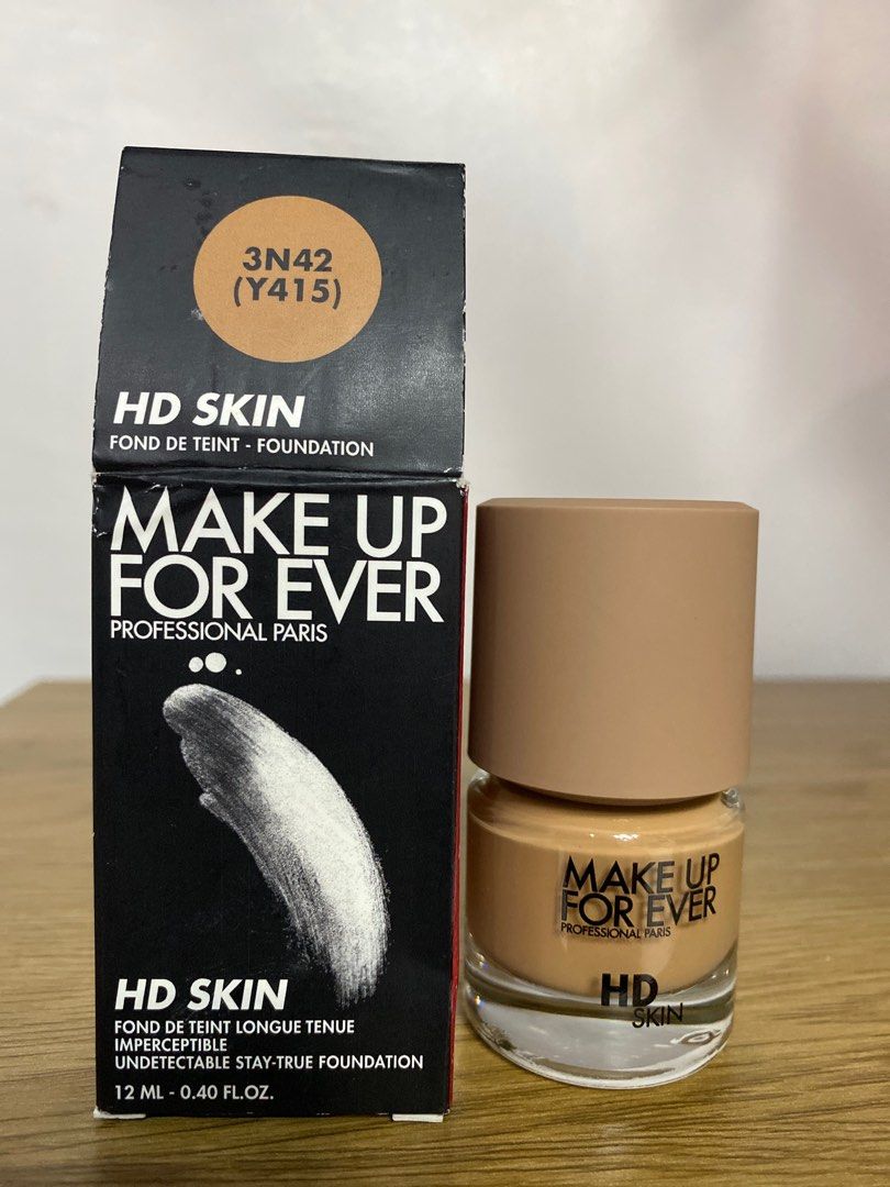 Make Up For Ever HD Skin Foundation 3N42 (Category: Makeup) located in Manila. Submitted by kirtsiecel51729 (Listing ID 1404495575, Image 1). Description: - Make Up For Ever HD Skin Foundation - Shade: 3N42 - Size: 12ml - Long-wearing formula - Undetectable finish - Includes original box with ingredients and shade finder - Made in France.