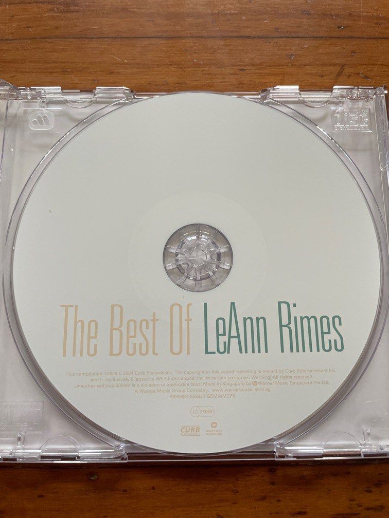 (New Old Stock) The Best of LeAnn Rimes CD, Hobbies & Toys, Music ...