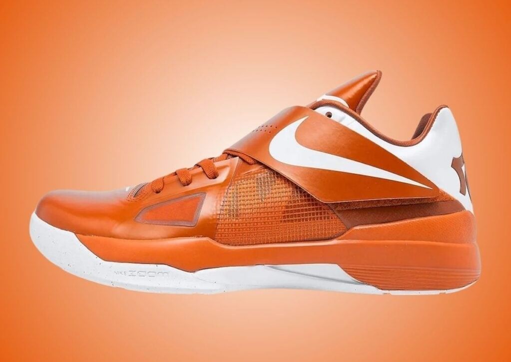 Nike Zoom KD 4 "Texas Longhorns" (Category: Sneakers) located in Manila. Submitted by keepgrind2023 (Listing ID 1404510140, Image 1). Description: Nike Zoom KD 4 "Texas Longhorns" any size available.