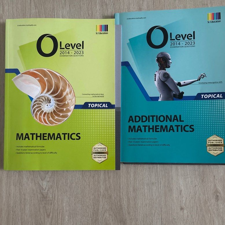 O Level Mathematics & Additional Mathematics Topical Books, Hobbies ...