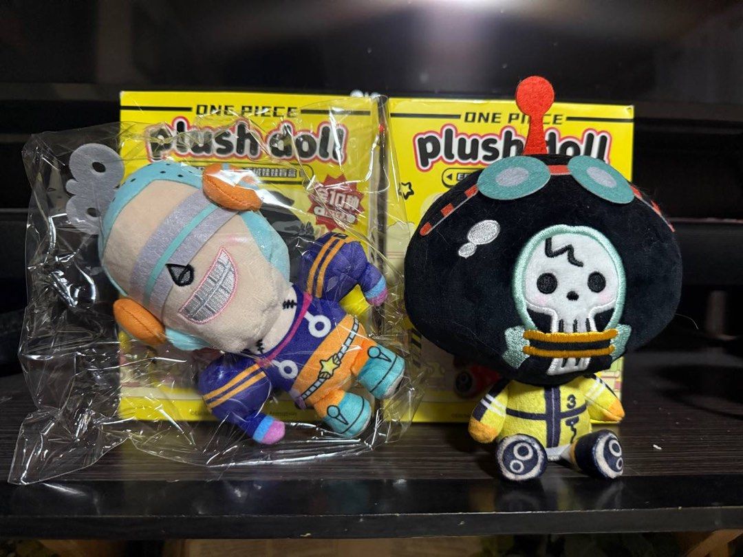 One Piece Brook Egghead Plush Doll (Category: Plushies & Soft Toys) located in Imus. Submitted by badtzjen (Listing ID 1404450337, Image 2). Description: One Piece Egghead Plush Dolls (Franky: SOLD, Brook: AVAILABLE) Bought at Hong Kong for 89 HKD each (675 PHP) rfs: decluttering mop: gcash ! no cancellation of order and no refunds !.