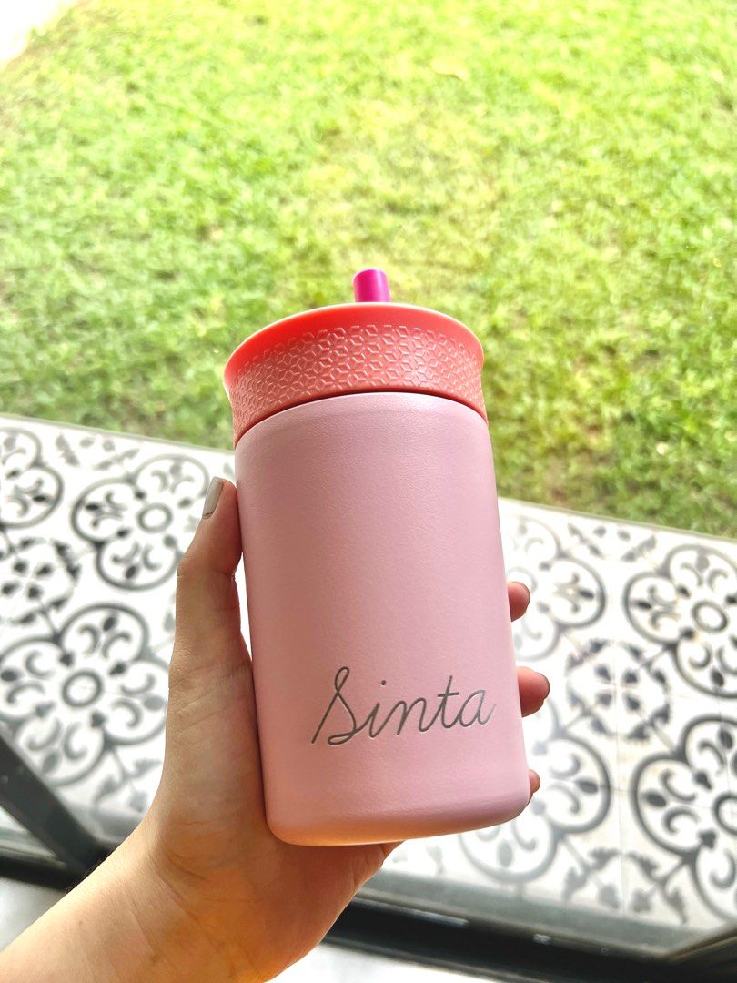 Personalized Insulated Straw Tumblers (Category: Weaning & Toddler Feeding) located in Quezon City. Submitted by shopamoma (Listing ID 1404544663, Image 3). Description: 12oz Insulated Straw Tumblers Perfect for Gifting Comes with Free Name Engraving and plain white box Perfect for gifting. Discounts available for orders 10 and above. Let’s not waste each other time. Please read 👀 ❌ No joy reservers/No cancellation of orders ❌ No lowballers ❌ No