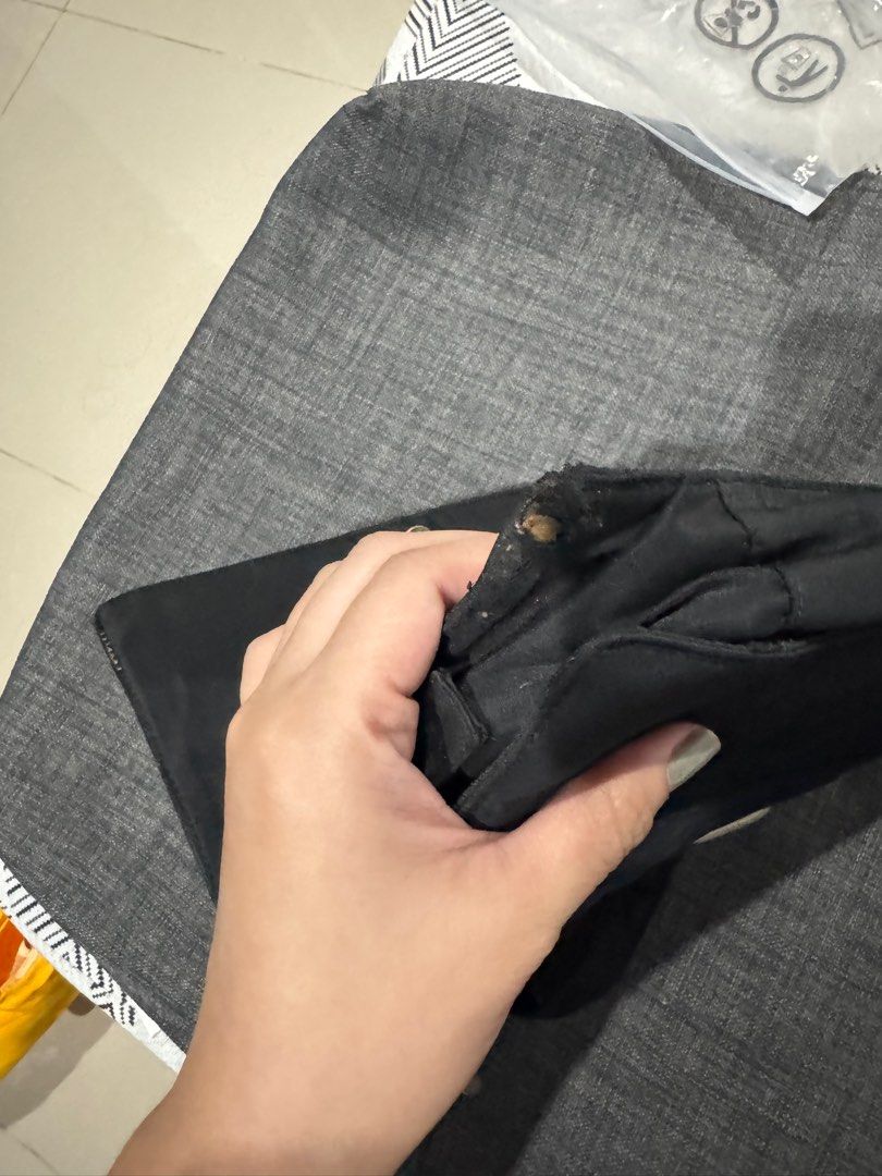 Prada Black Nylon Shoulder Bag (Category: Luxury Bags & Wallets) located in Manila. Submitted by absdeclutter (Listing ID 1404405789, Image 3). Description: Bought it a long time ago, stock in storage. .