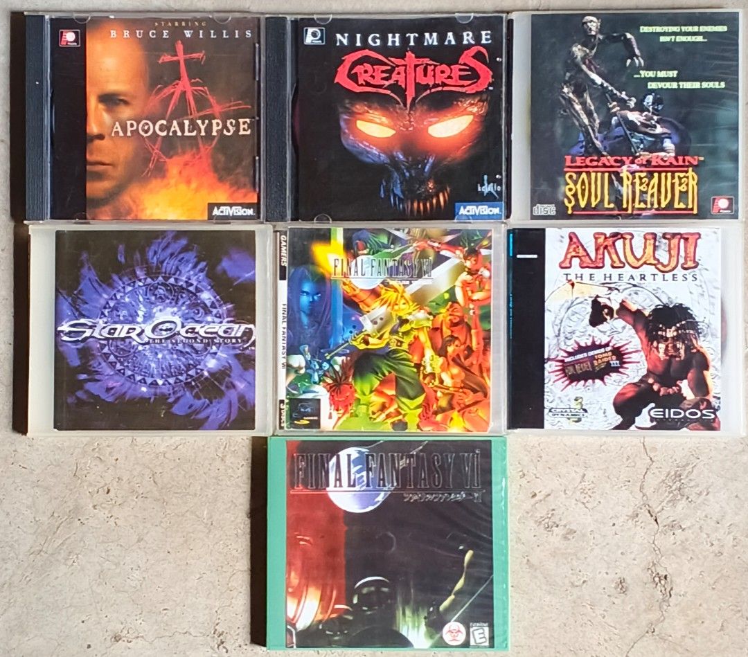 Ps1 & Ps2 Games (Category: PlayStation) located in Angono. Submitted by emer.emer (Listing ID 1376291545, Image 1). Description: For Sale Php 80 Loc: Binangonan Rizal Pirated Ps1 & Ps2 games. 80 pesos per cd/dvd. All games were used and played with. Stored in a cabinet for more than 10 years so not sure kung working pa lahat, almost all are mint condition, no scratches. Wala nga lang console unit to test pa, so Buy At Your Own Risk. Pwede meetups
