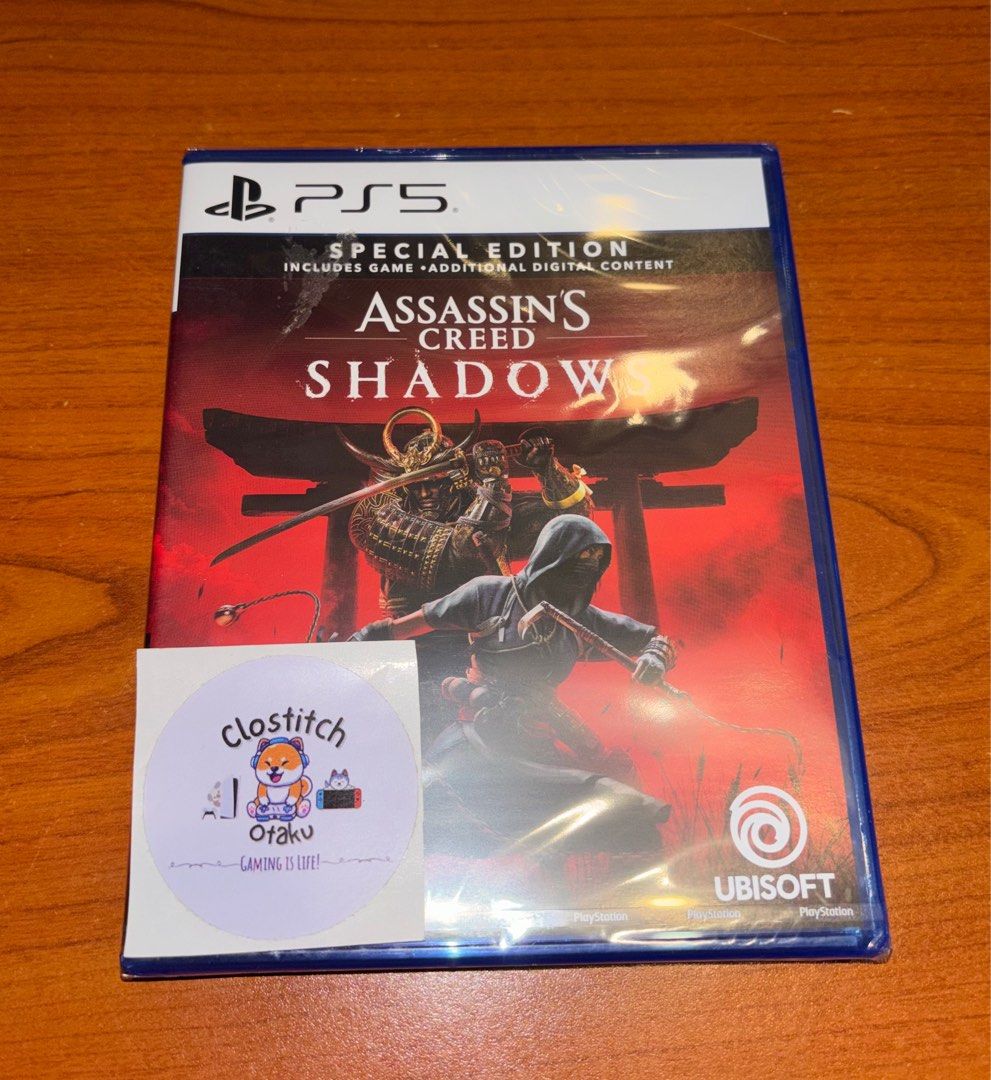 PS5 Assassin’s Creed Shadows Special Edition (Category: PlayStation) located in Quezon City. Submitted by clostitchotaku100 (Listing ID 1404369235, Image 1). Description: .