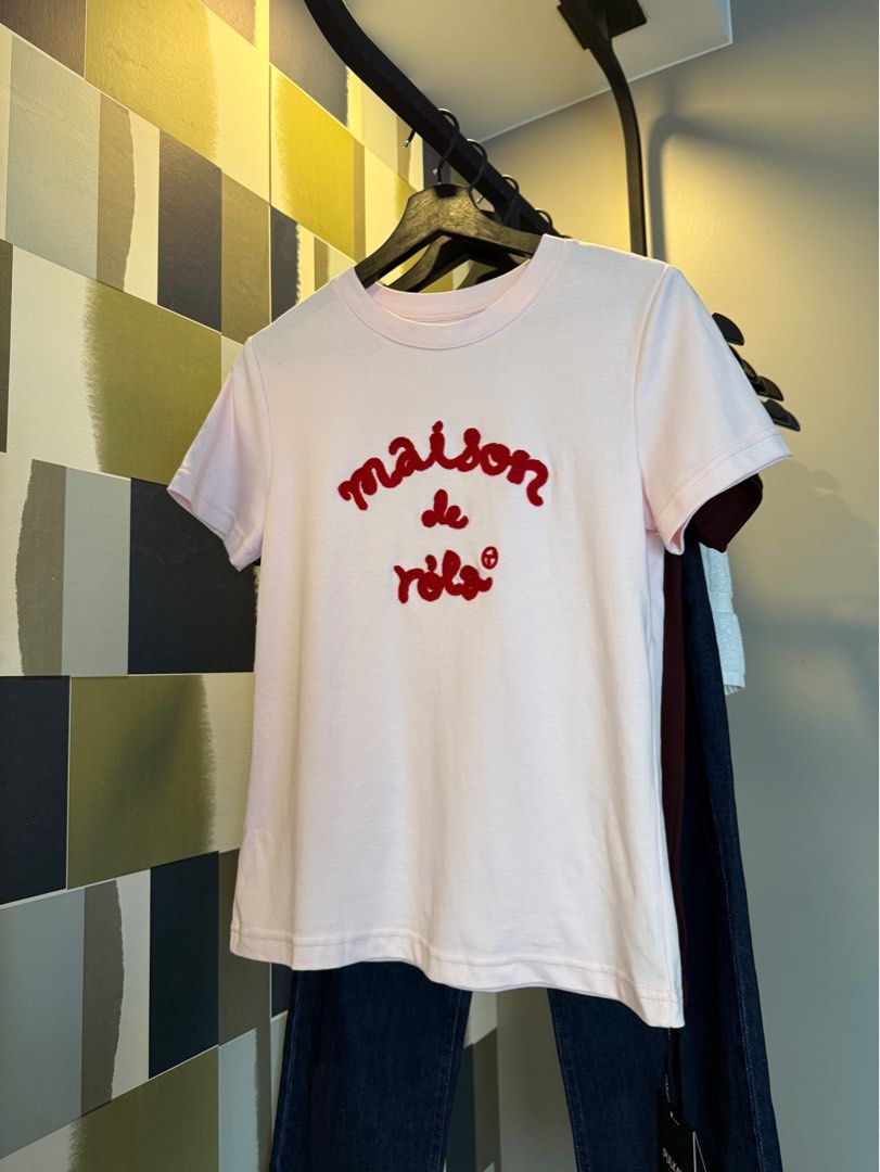 Pulkate Rola Shirt (Category: Shirts) located in Manila. Submitted by declutterwithelle (Listing ID 1404399324, Image 2). Description: BKK CLOTHES ON HAND | SHOP WITH JOY 📌 Pulkate Rola Shirt 🧾 Available in Maroon (1) & Pink (2) ❗️Fits best: XS-M.