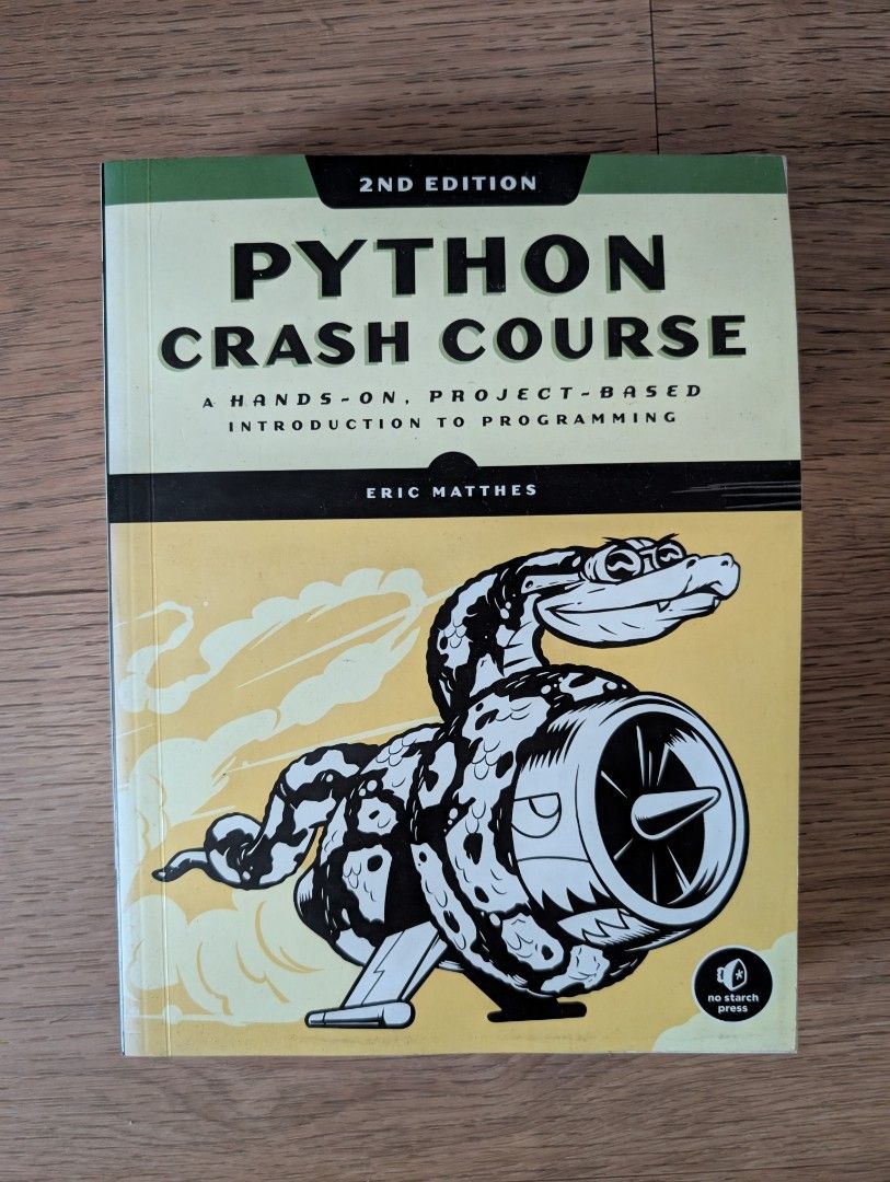Python Crash Course (Category: Textbooks) located in Singapore. Submitted by eric.phua (Listing ID 1404462984, Image 1). Description: .