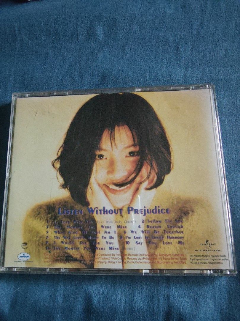 REGINE VELASQUEZ- LISTEN WITHOUT PREJUDICE (Category: Vinyls) located in Makati City. Submitted by urdiscogsph (Listing ID 1404573311, Image 2). Description: .