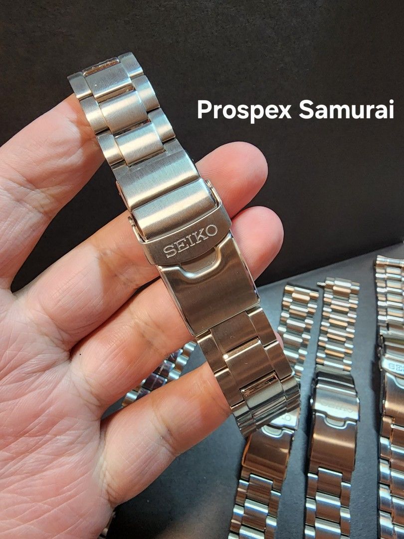 Seiko Prospex bracelet (Category: Men's Watches) located in Quezon City. Submitted by imchanggy (Listing ID 1404499066, Image 3). Description: Seiko Prospex bracelet original Seiko Flightmaster - SOLD Samurai - 3k Willard - SOLD 62mas - SOLD Sumo - 4k Meet up or shipped from Fairview / Eastwood / San Juan.